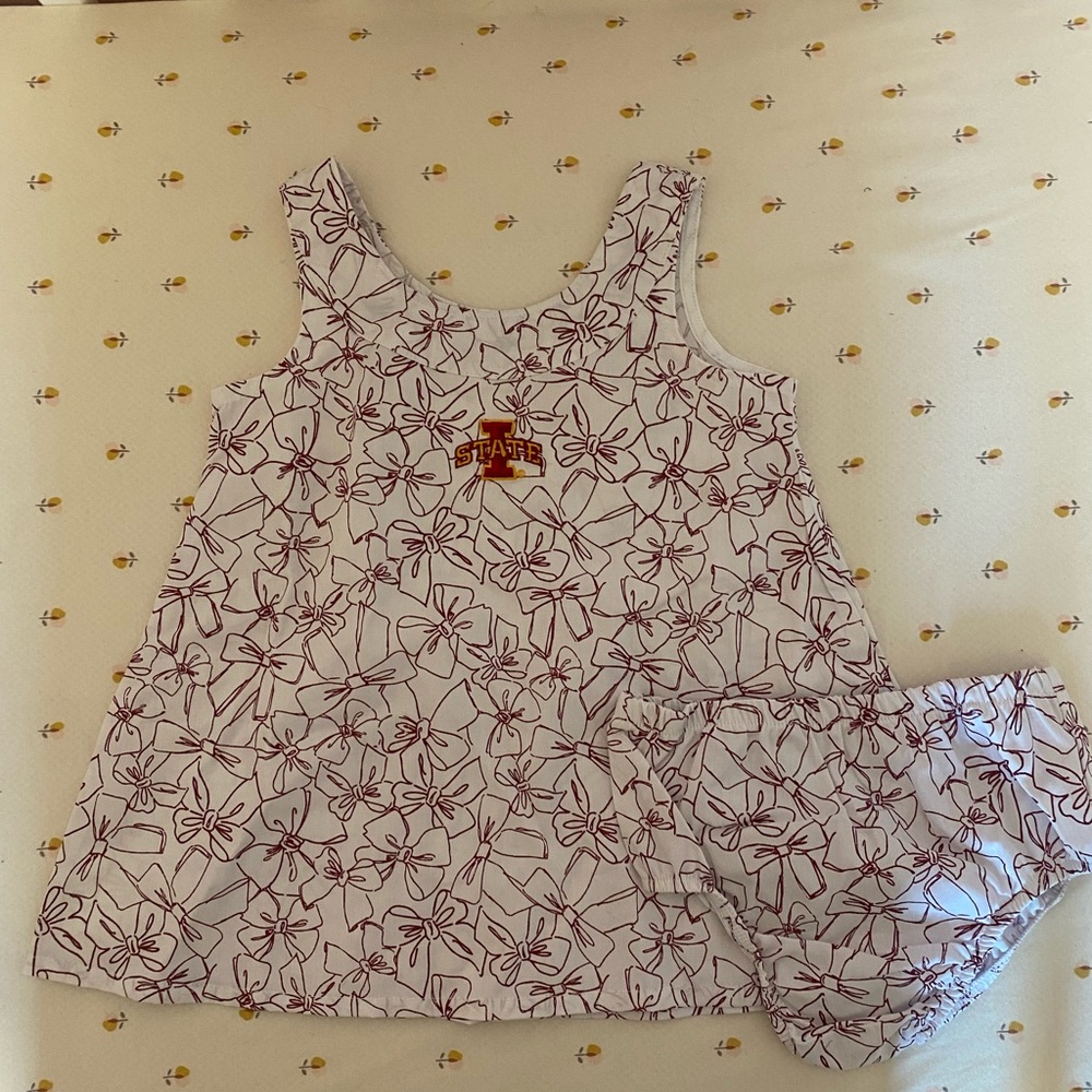 Rivalry Threads Floral Dress Set - Red and White